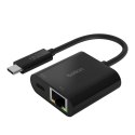 USB-C TO GIGABIT-ETHERNET-ADAP/60W PD BLACK