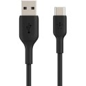 USB-C/USB-A CABLE/PVC 2M BLACK