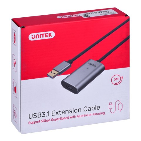 Unitek Y-3004 wzmacniacz syg. USB 3.0 5M Premium Unitek Y-3004 wzmacniacz syg. USB 3.0 5M Premium