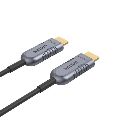 Unitek kabel optyczny HDMI 2.1 AOC 8K 120Hz 5 m Unitek kabel optyczny HDMI 2.1 AOC 8K 120Hz 5 m