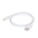 KABEL LIGHTING USB2 2M WHT CC-USB2-AMLM-2M-W GEMBIRD