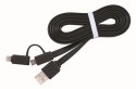 KABEL LIGHTNING +MICRO USB TO AM 1M CC-USB2-AMLM2-1M GEMBIRD