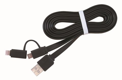 KABEL LIGHTNING +MICRO USB TO AM 1M CC-USB2-AMLM2-1M GEMBIRD KABEL LIGHTNING +MICRO USB TO AM 1M CC-USB2-AMLM2-1M GEMBIRD