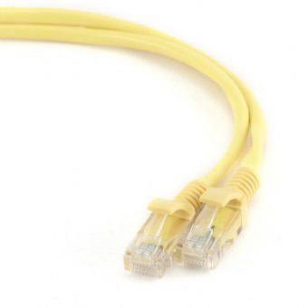 KABEL PATCH CAT5E UTP 1M YELLOW PP12-1M/Y GEMBIRD