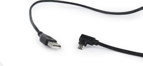 Kabel USB 2.0 na micro-USB dwustronny kątowy 1.8m Gembird Kabel USB 2.0 na micro-USB dwustronny kątowy 1.8m Gembird