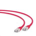 Kabel kat.6A SFTP LSZH Patch cord 3m (czerwony) Gembird