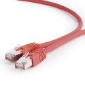 Kabel kat.6A SFTP LSZH Patch cord 3m (czerwony) Gembird