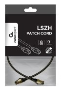 Kabel kat.8 SFTP LSZH Patch cord 0,25m (czarny) Gembird