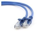 Kabel sieciowy UTP Gembird PP12-0.25M/B kat. 5e, Patch cord RJ-45 (0,25 m)