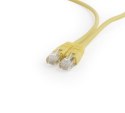 Kabel sieciowy UTP Gembird PP6U-0.25M/Y kat. 6, Patch cord RJ-45 (0,25 m)