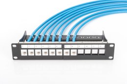 Moduł (gniazdo) keystone RJ45 (8P8C) kat.5e, UTP,nieekranowany, beznarzędziowy, biały