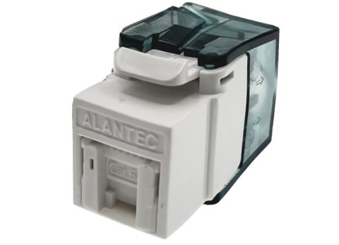Moduł keystone RJ45 beznarzędziowy UTP kat.6 ALANTEC Plus - badanie jakości INTERTEK (USA) - PODWYŻSZONE PARAMETRY TRANSMISYJNE Moduł keystone RJ45 beznarzędziowy UTP kat.6 ALANTEC Plus - badanie jakości INTERTEK (USA) - PODWYŻSZONE PARAMETRY TRANSMISYJNE