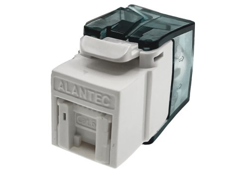 Moduł keystone RJ45 beznarzędziowy UTP kat.6 ALANTEC Plus - badanie jakości INTERTEK (USA) - PODWYŻSZONE PARAMETRY TRANSMISYJNE Moduł keystone RJ45 beznarzędziowy UTP kat.6 ALANTEC Plus - badanie jakości INTERTEK (USA) - PODWYŻSZONE PARAMETRY TRANSMISYJNE