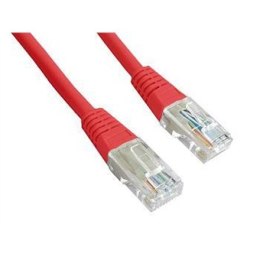 PATCH CABLE CAT5E UTP 0.5M/RED PP12-0.5M/R GEMBIRD