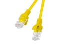 PATCHCORD KAT5E UTP 0,5M ŻÓŁTY