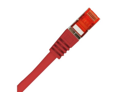 Patch-cord F/UTP kat.6 PVC 3.0m czerwony ALANTEC Patch-cord F/UTP kat.6 PVC 3.0m czerwony ALANTEC
