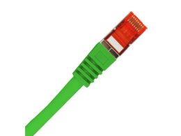 Patch-cord F/UTP kat.6 PVC 5.0m zielony ALANTEC