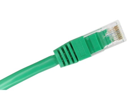 Patch-cord U/UTP kat.6 PVC 1.0m zielony ALANTEC Patch-cord U/UTP kat.6 PVC 1.0m zielony ALANTEC