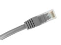 Patch-cord U/UTP kat.6A LSOH 0.25m szary ALANTEC