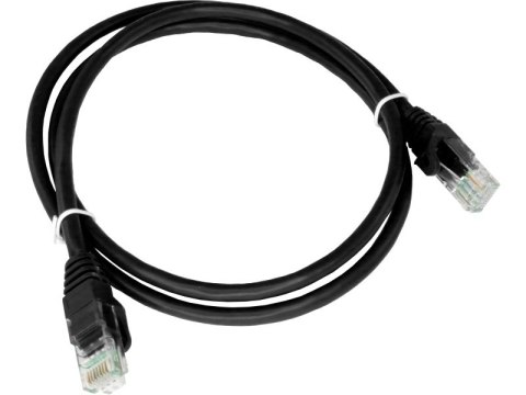 Patch-cord U/UTP kat.6A LSOH 2.0m czarny ALANTEC Patch-cord U/UTP kat.6A LSOH 2.0m czarny ALANTEC
