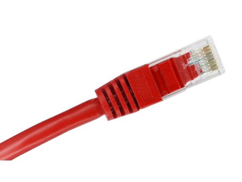 Patch-cord U/UTP kat.6A LSOH 5.0m czerwony ALANTEC Patch-cord U/UTP kat.6A LSOH 5.0m czerwony ALANTEC