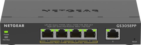 5-PORT 1G POE+ SWITCH 120WATT/SMART MGD PLUS