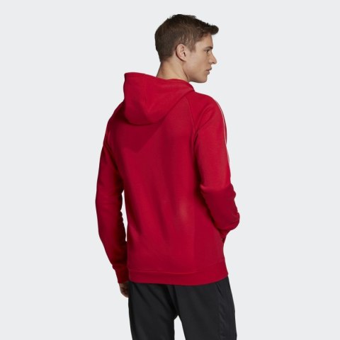 Bluza męska adidas Core 18 FZ Hoody czerwona FT8071 Bluza męska adidas Core 18 FZ Hoody czerwona FT8071