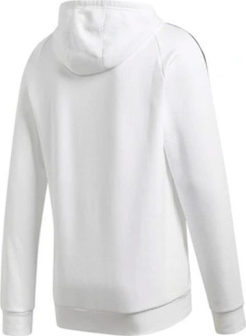 Bluza męska adidas Core 18 Hoody biała FS1895 Bluza męska adidas Core 18 Hoody biała FS1895