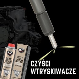 K2 PREPARAT DO CZYSZCZENIA WTRYSKÓW DIESEL DICTUM 500ML