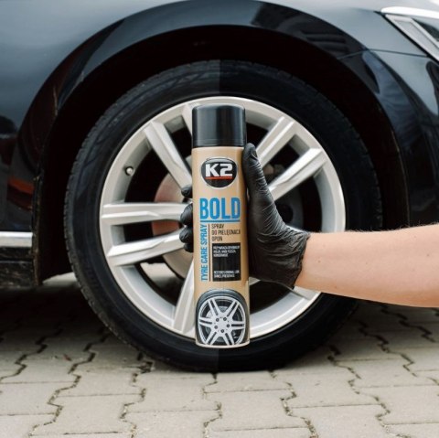 K2 SPRAY DO CZYSZCZENIA OPON BOLD 600ML K2 SPRAY DO CZYSZCZENIA OPON BOLD 600ML