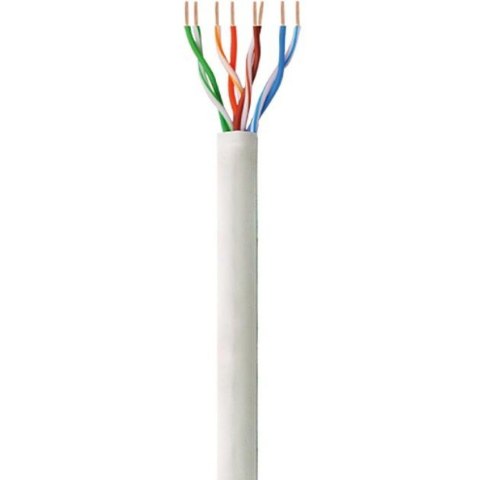 Kabel Skrętka Kat 5e UTP Linka 100m Szara SOHO CCA Kabel Skrętka Kat 5e UTP Linka 100m Szara SOHO CCA