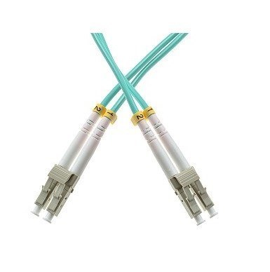 Qoltec Patchcord światłowodowy LC/UPC - LC/UPC | Multimode | 50/125 | OM3 | Duplex | 1m Qoltec Patchcord światłowodowy LC/UPC - LC/UPC | Multimode | 50/125 | OM3 | Duplex | 1m