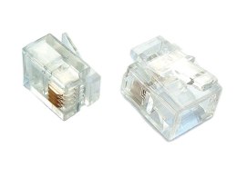 RJ11 wtyk telefoniczny 6P4C ALANTEC