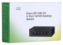 SF110D-05 5-PORT 10/100/DESKTOP SWITCH IN