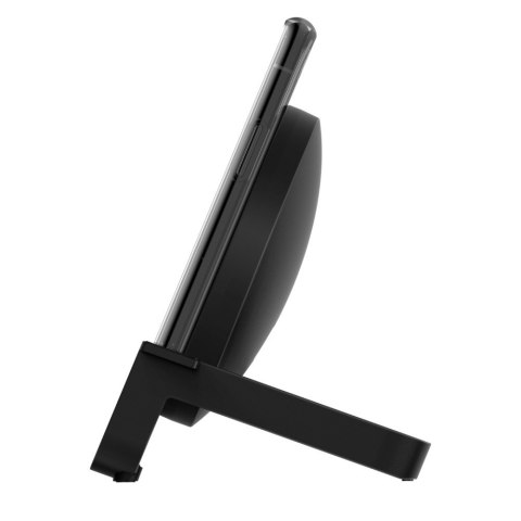 10W WIRELESS CHARGING STAND/MICROUSBCABLE W/POWER SUPP BLACK 10W WIRELESS CHARGING STAND/MICROUSBCABLE W/POWER SUPP BLACK