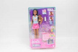 Barbie Opiekunka Usypianie maluszka + Lalka i bobas HJY34 MATTEL
