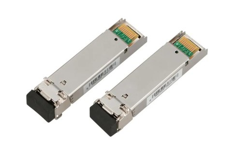Extralink SFP 1.25G | Moduł SFP WDM | 1,25Gbps, 1310/1550nm, single mode, 3km, LC, DOM, para Extralink SFP 1.25G | Moduł SFP WDM | 1,25Gbps, 1310/1550nm, single mode, 3km, LC, DOM, para