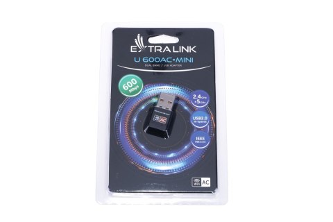Extralink U600AC | Adapter USB | AC600 Dual Band Extralink U600AC | Adapter USB | AC600 Dual Band