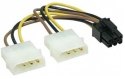 KABEL ZASILAJĄCY ADAPTER 6PIN 2MOLEX CC-PSU-6 GEMBIRD