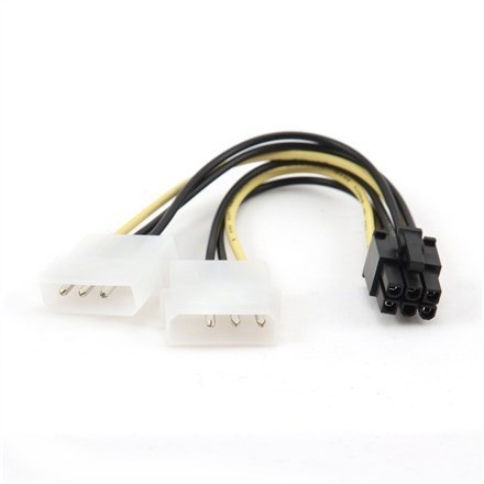KABEL ZASILAJĄCY ADAPTER 6PIN 2MOLEX CC-PSU-6 GEMBIRD KABEL ZASILAJĄCY ADAPTER 6PIN 2MOLEX CC-PSU-6 GEMBIRD