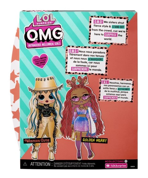 LOL Surprise OMG Lalka Core Series 7 Western Cutie 588504 (588498) LOL Surprise OMG Lalka Core Series 7 Western Cutie 588504 (588498)