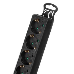 Listwa zasilająca Maclean, Przedłużacz 6 gniazd, Z wyłącznikiem, Typ niemiecki, 3500W, 5m, MCE195G