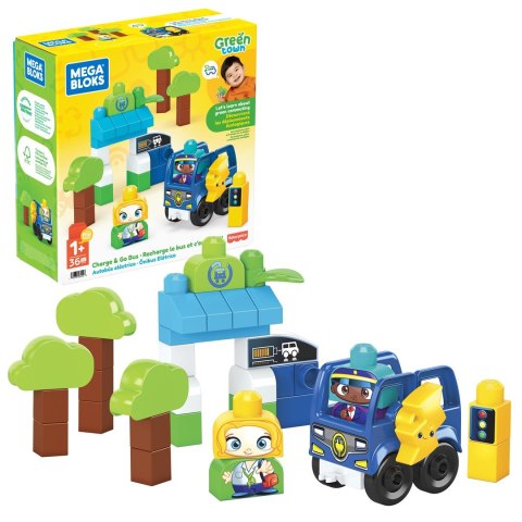 MEGA BLOKS Ekoautobus Zestaw klocków EKO HDX90 MATTEL MEGA BLOKS Ekoautobus Zestaw klocków EKO HDX90 MATTEL