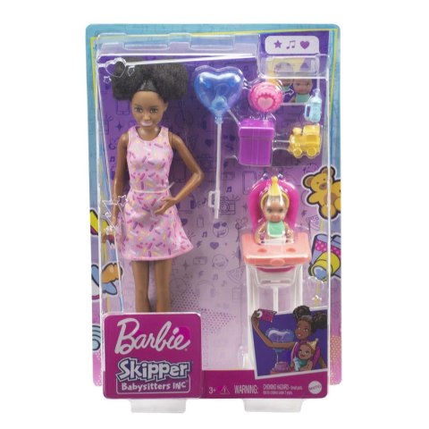 PROMO Barbie Lalka Skipper Miniurodziny krzesełko GRP41 MATTEL PROMO Barbie Lalka Skipper Miniurodziny krzesełko GRP41 MATTEL