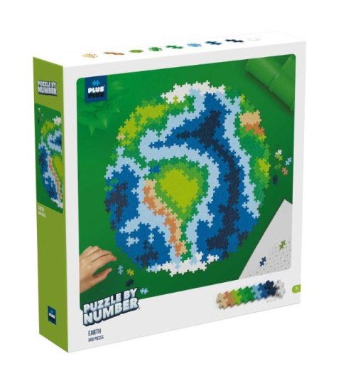 Plus Plus Puzzle By number Ziemia 800 elementów 3914 DANTE Plus Plus Puzzle By number Ziemia 800 elementów 3914 DANTE