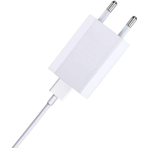 Sieciowa Ładowarka 100-240V - USB 5V 1A Slim Biała Sieciowa Ładowarka 100-240V - USB 5V 1A Slim Biała