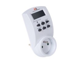 Timer cyfrowy Maclean, funkcja random, czasomierz, programator cyfrowy, 10 programów, max. 156 pr., 3600W, MCE05