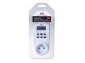 Timer cyfrowy Maclean, funkcja random, czasomierz, programator cyfrowy, 10 programów, max. 156 pr., 3600W, MCE05