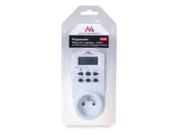 Timer cyfrowy Maclean, funkcja random, czasomierz, programator cyfrowy, 10 programów, max. 156 pr., 3600W, MCE05