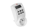 Timer cyfrowy Maclean, funkcja random, czasomierz, programator cyfrowy, 10 programów, max. 156 pr., 3600W, MCE05